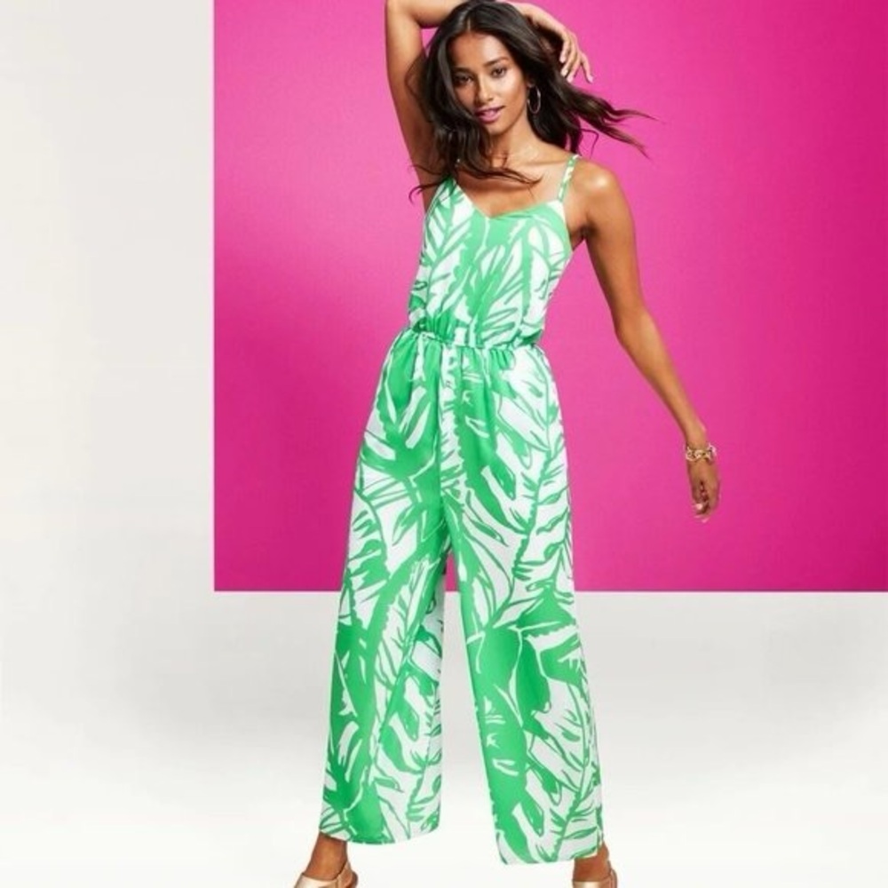 Lilly Pulitzer for Target-‎ Leafy Green Jumpsuit Size M